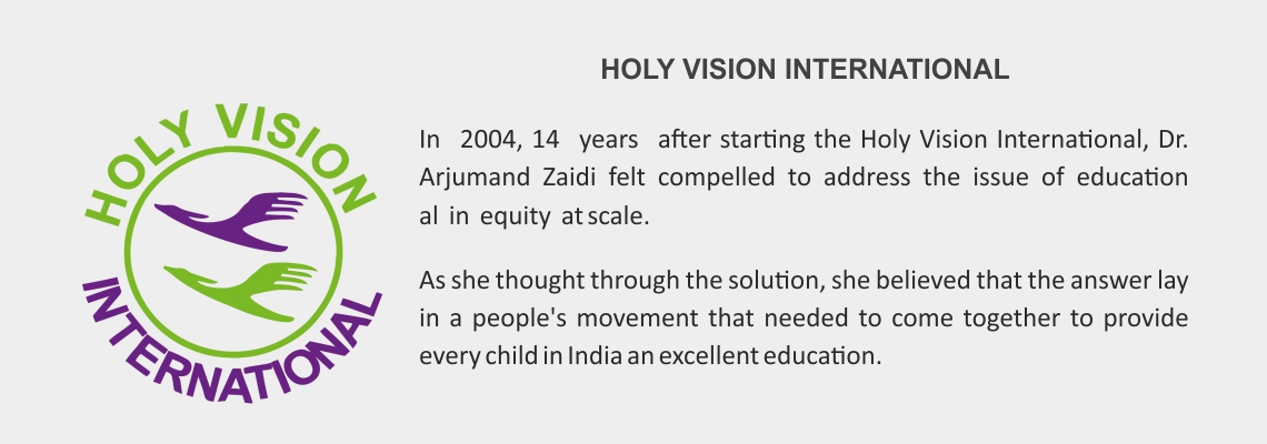 Our supporter: Holy Vision International